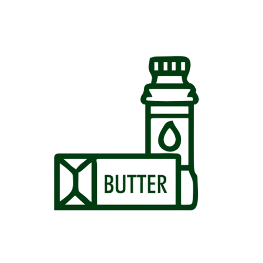 Add oil or butter